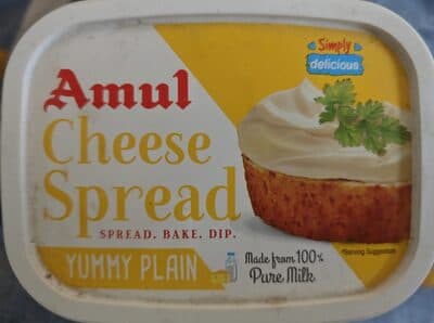 Amul Cheese Spread Yummy Plain